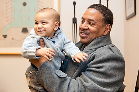 Bennie Starks after his exoneration. Photo Credit: Ingrid Bonne