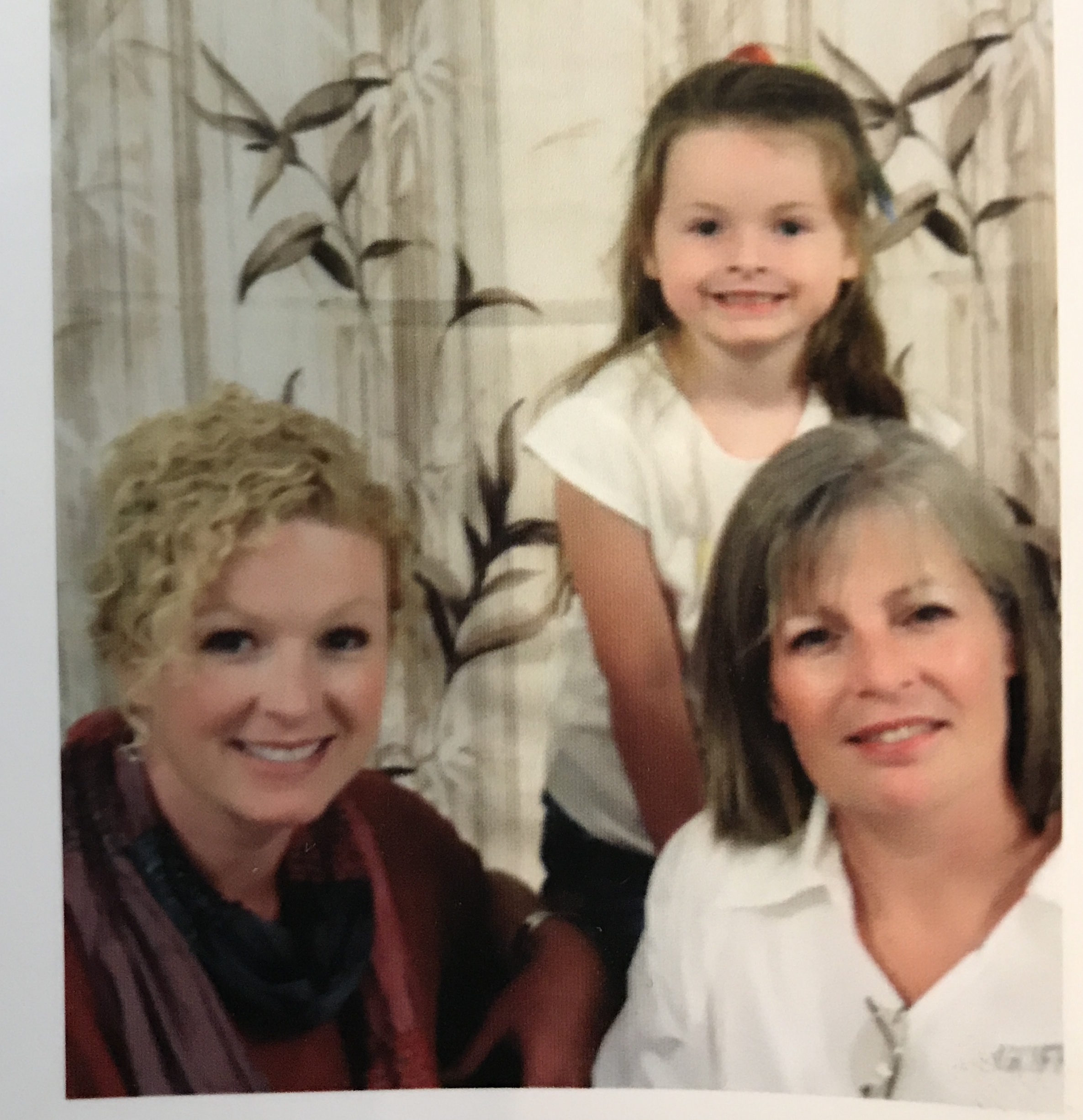 Belynda Goff, her daughter Bridgette Jones, and granddaughter Belle Jones in 2012.