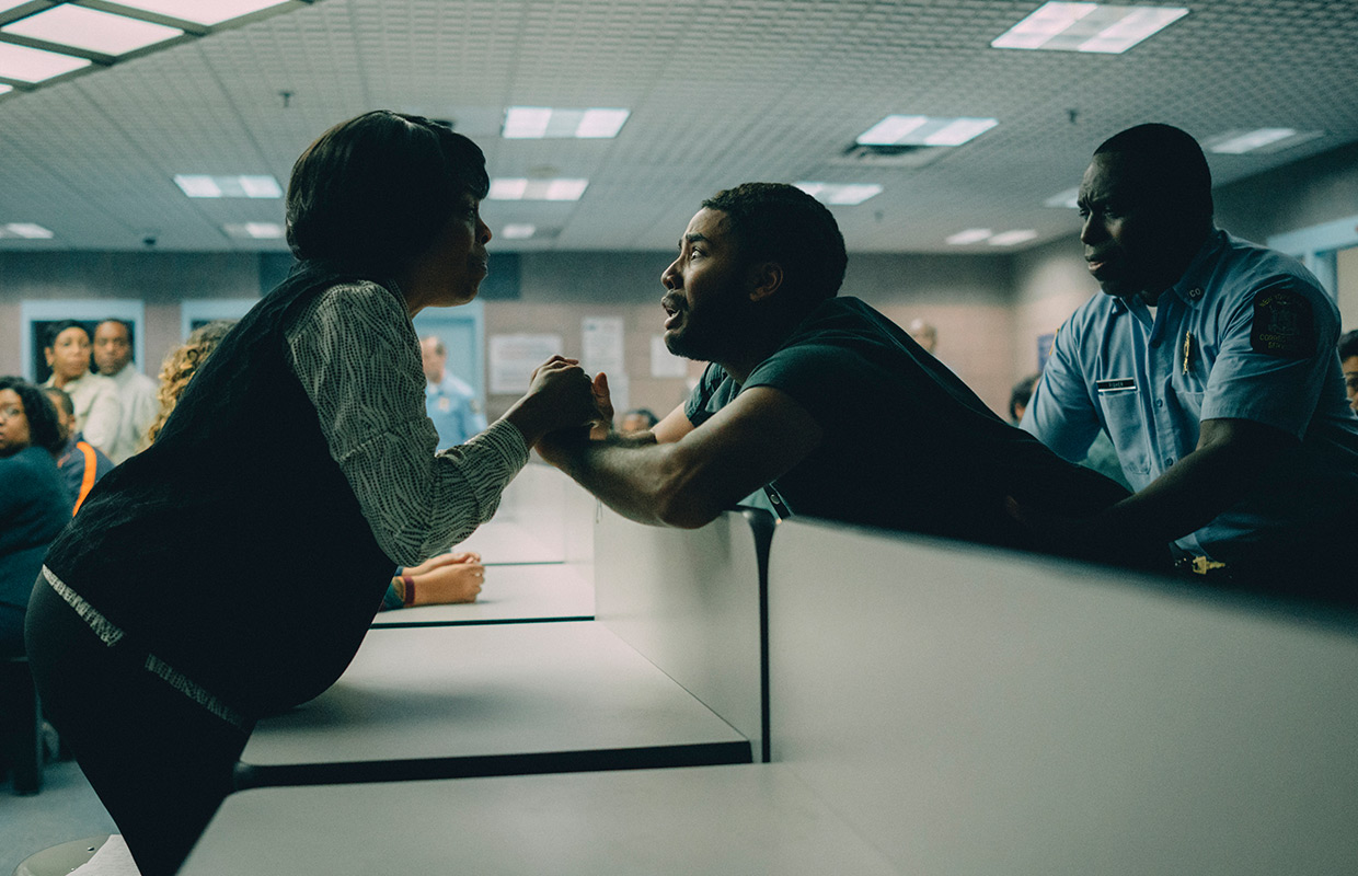 Niecy Nash as Delores Wise and Jharrel Jerome as Korey Wise in When They See Us. (Atsushi Nishijima/Netflix)
