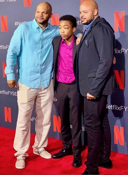 (L-R): Kevin Richardson, Asante Blackk and Justin Cunningham.