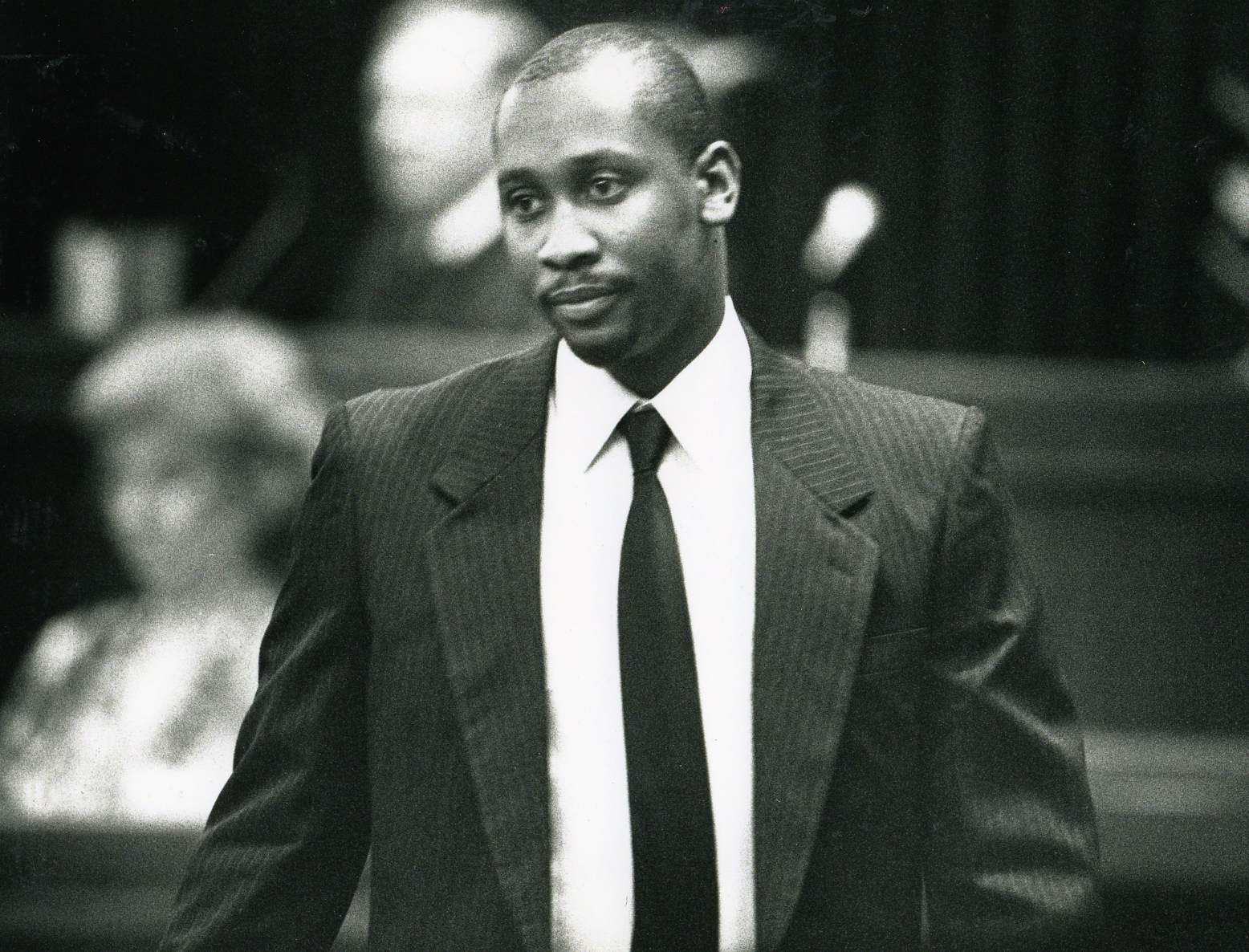 Troy Anthony Davis entering Chatham County Superior Court on Aug. 22, 1991, during his trial. (Image: AP Photo/Savannah Morning News)