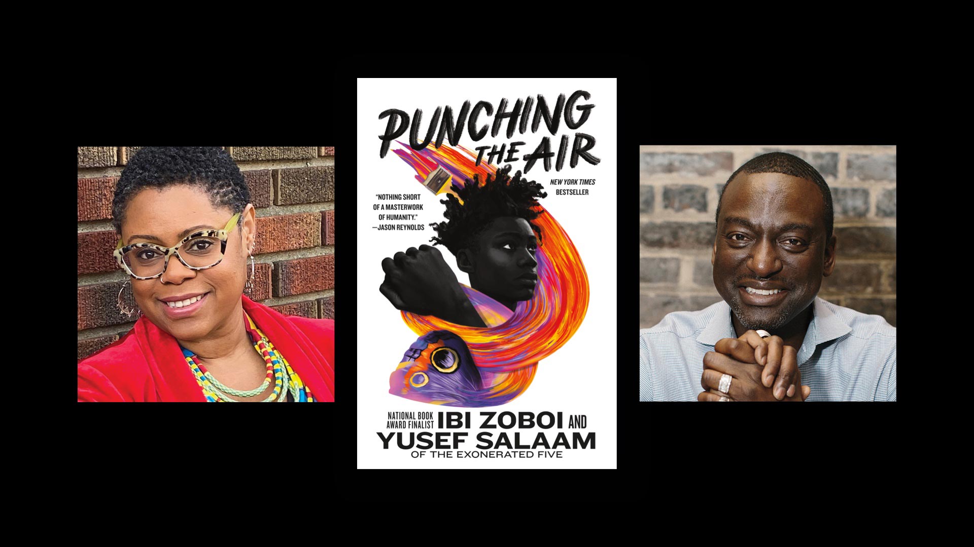 Ibi Zoboi and Yusef Salaam, co-authors of 