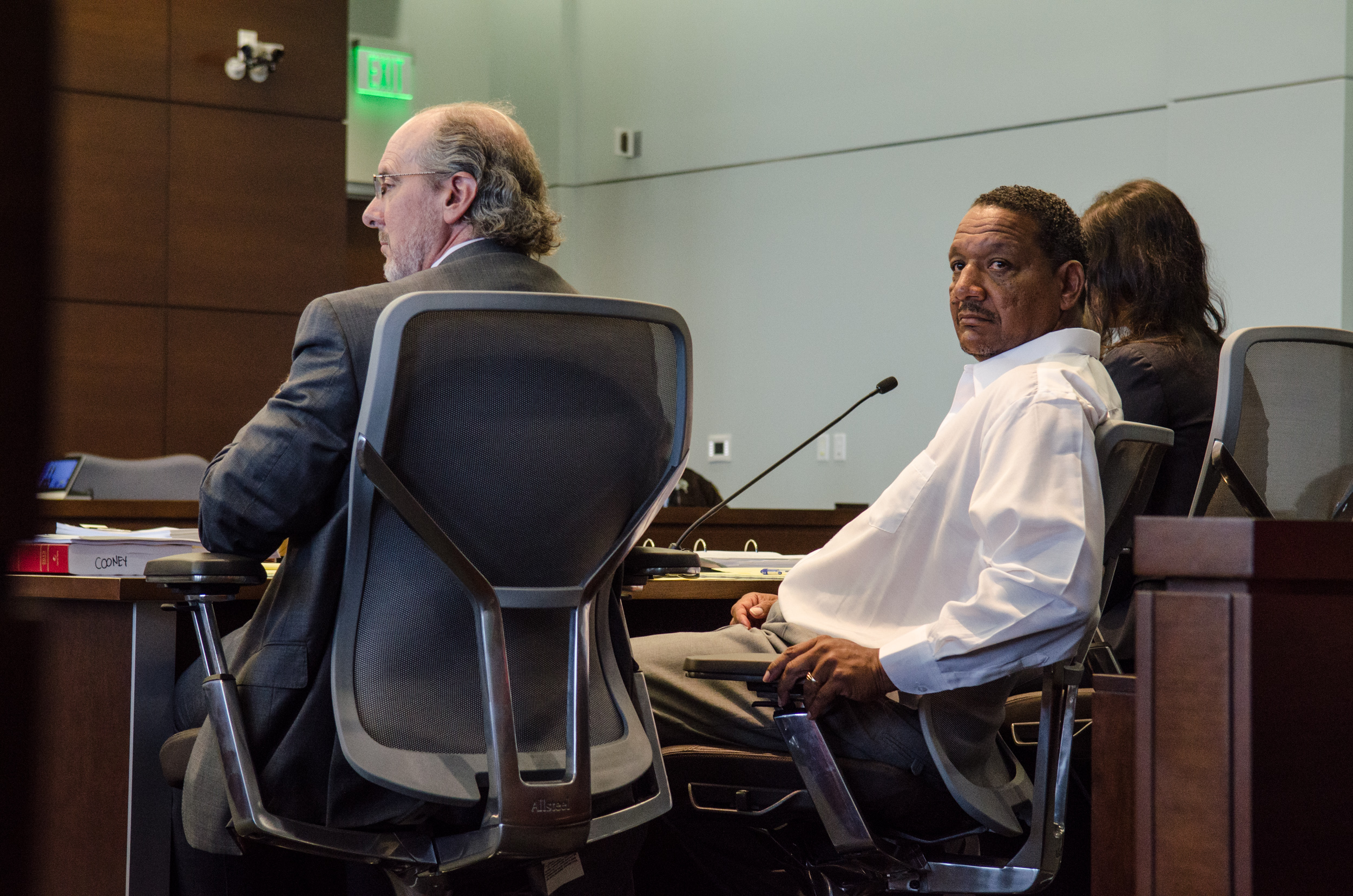 Darryl Howard at his hearing in July 2014. Photo Sameer Abdel-Khalek