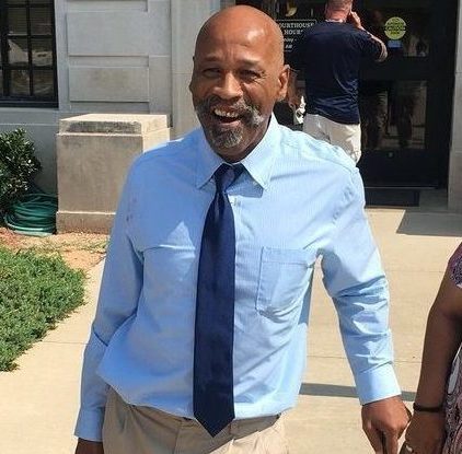 Perry Lott walks out of prison on July 9, 2018 after spending 30 years in prison for a crime he did not commit.