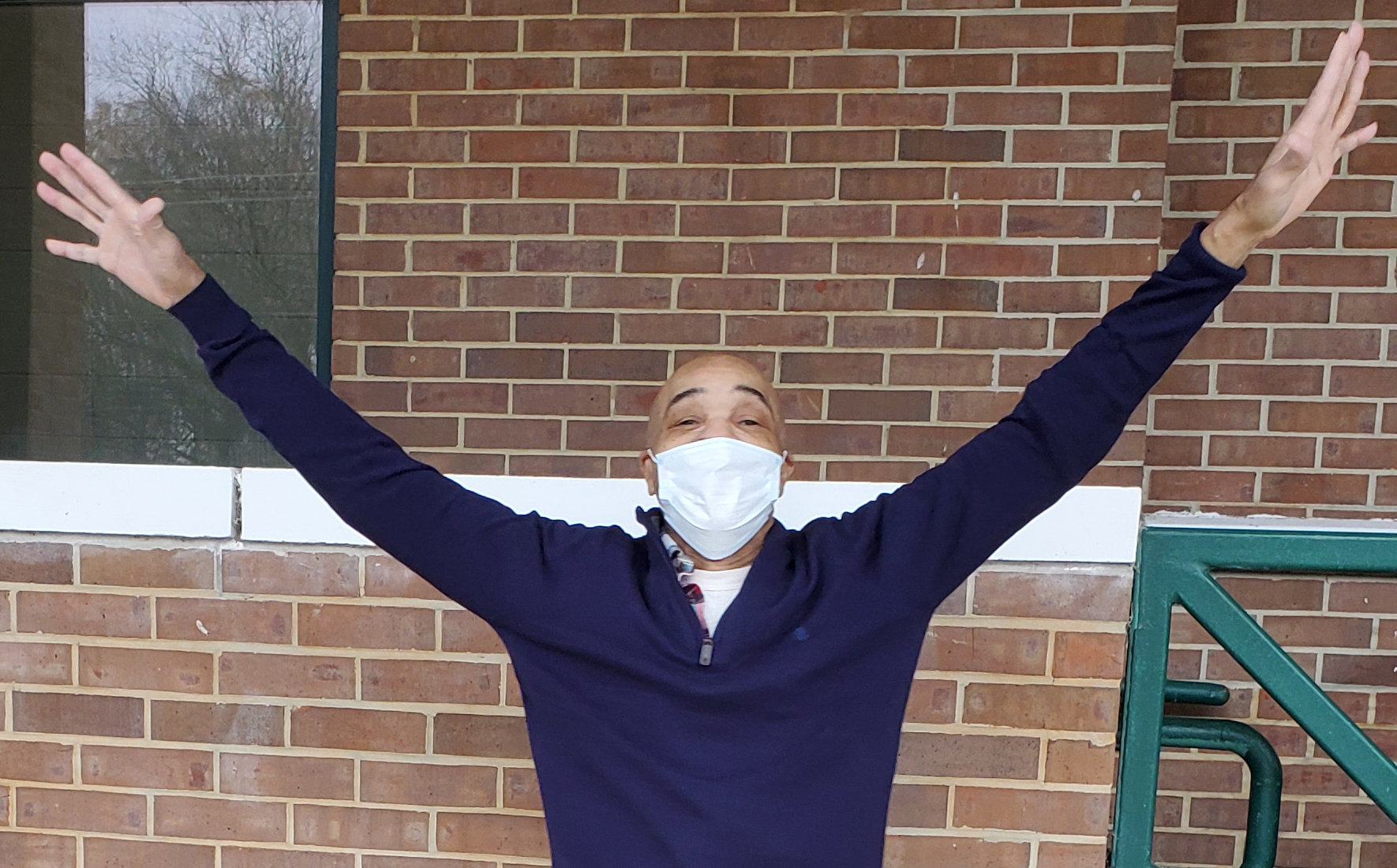 Eddie Lee Howard following his release from prison in December 2020 (Image: Courtesy of the Mississippi Innocence Project).
