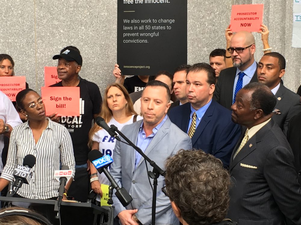 Coalition of Exonerees and State Lawmakers Urge Gov. Cuomo to Sign Bill that would Establish Commission on Prosecutorial Conduct