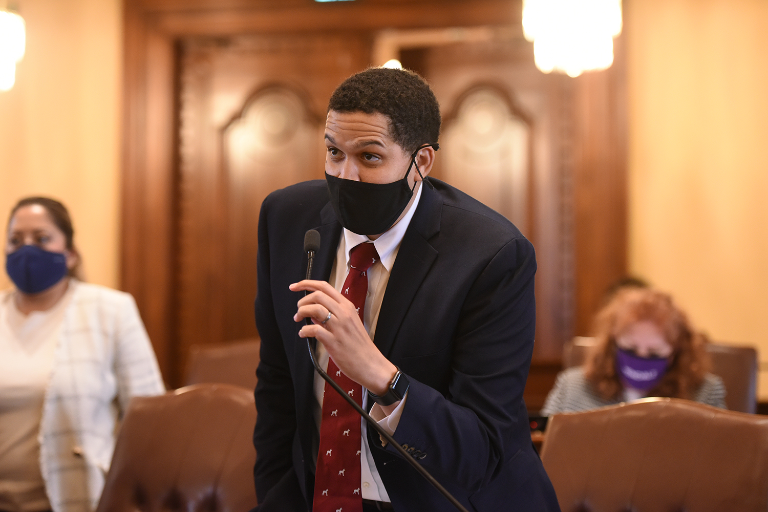 Illinois Sen. Robert Peters, co-sponsored and helped pass the first bill in the nation to ban police deception of youth. Photo courtesy of Senator Peters' Office. 