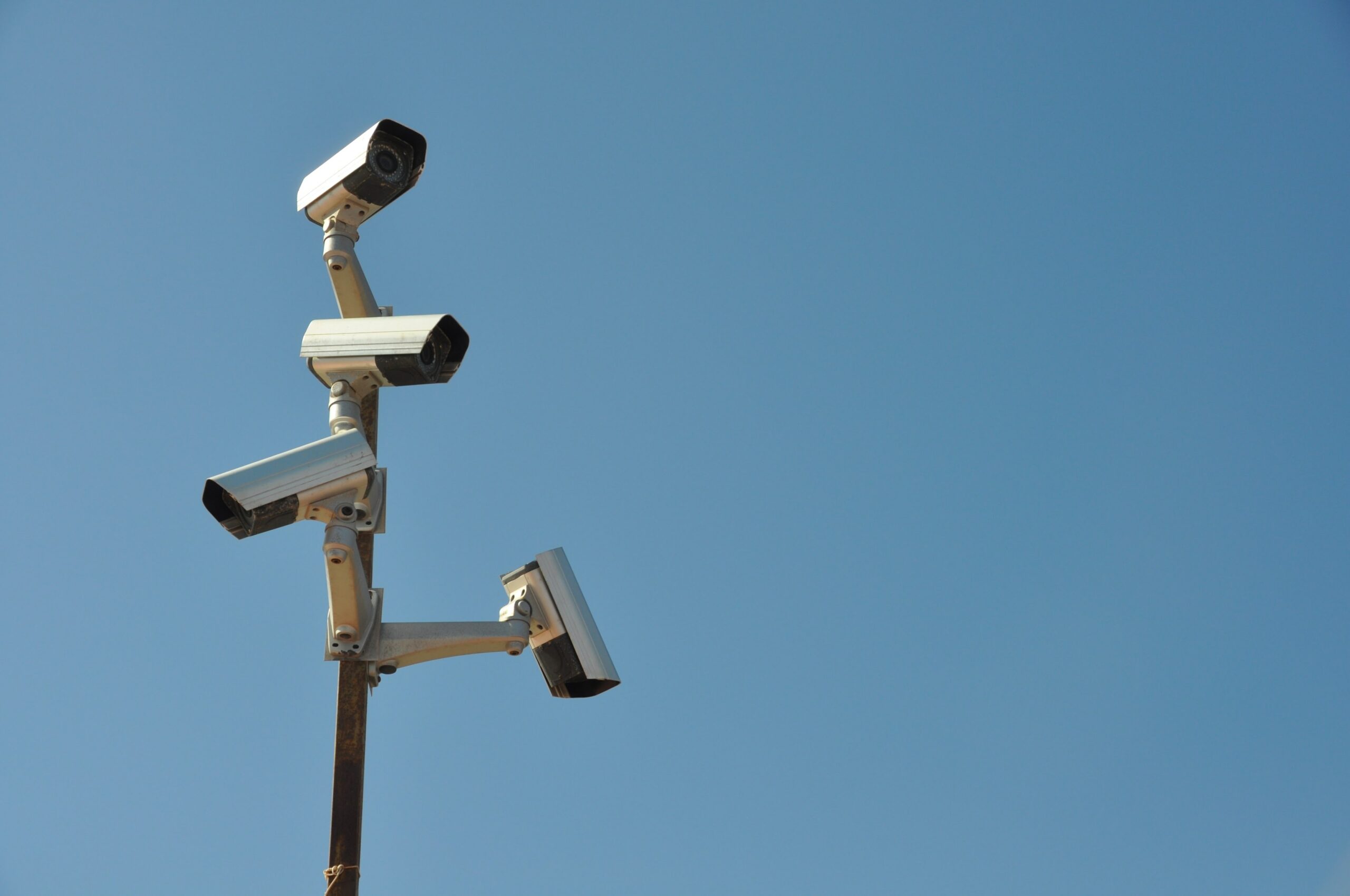 Surveillance cameras. (Image: Jürgen Jester/Unsplash)
