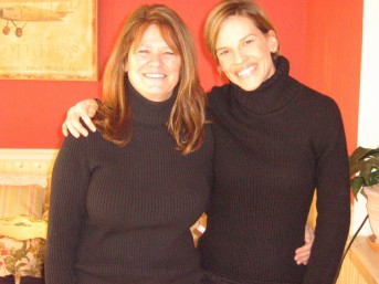 Hilary Swank and Betty Anne Waters