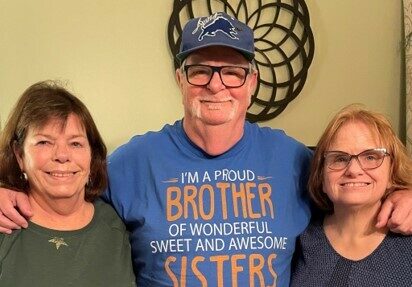 Marvin Grimm and his sisters (Image: Courtesy of Marvin Grimm)