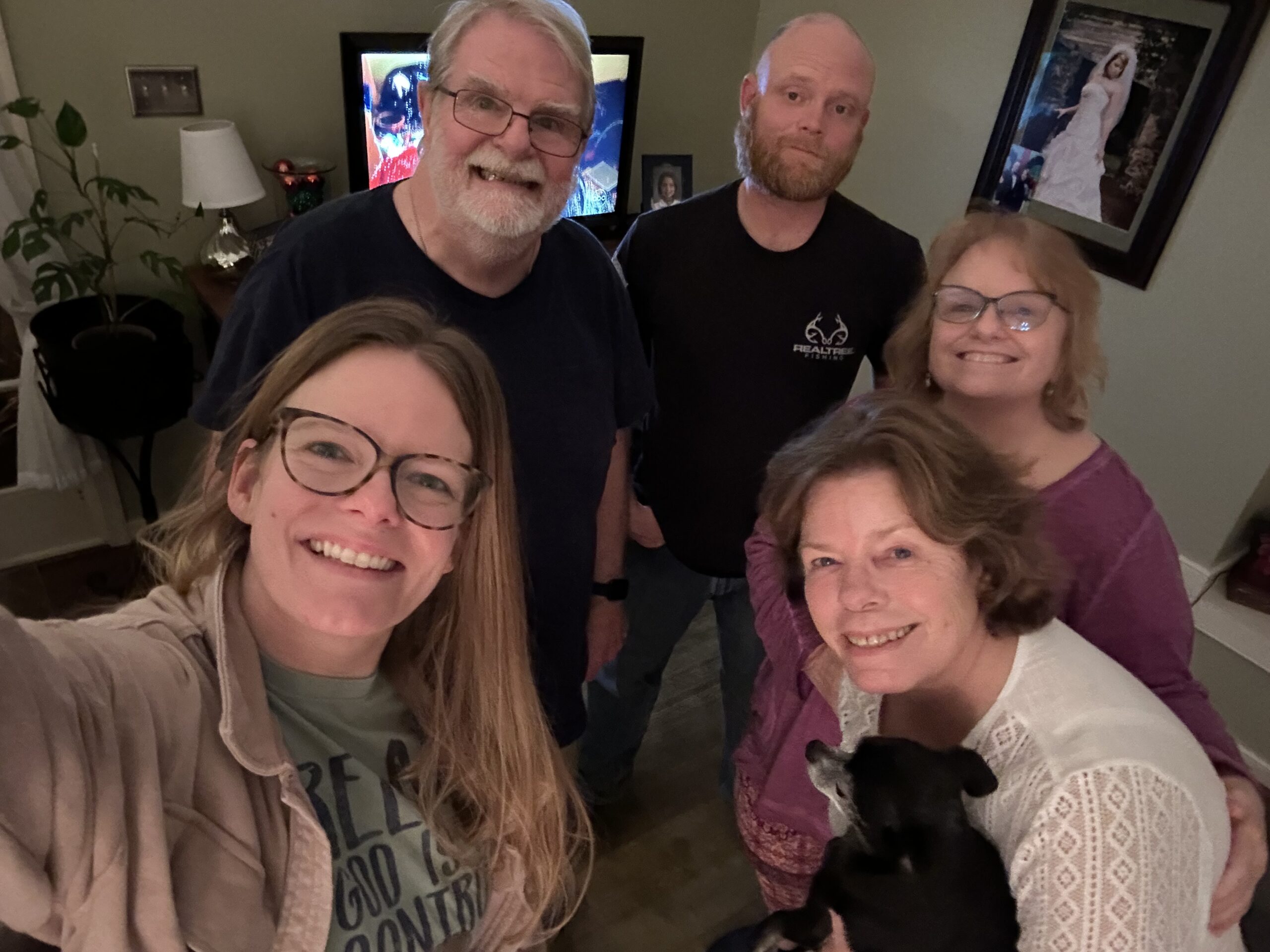 Marvin with sisters, Lisa and Sharon, niece Crystal, and nephew Scott. (photo courtesy of the Grimm family)