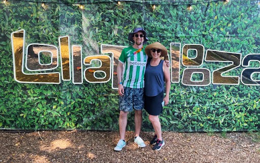 2024 Lollapalooza sweepstakes winner Libby and her guest won VIP passes to the festival in Chicago