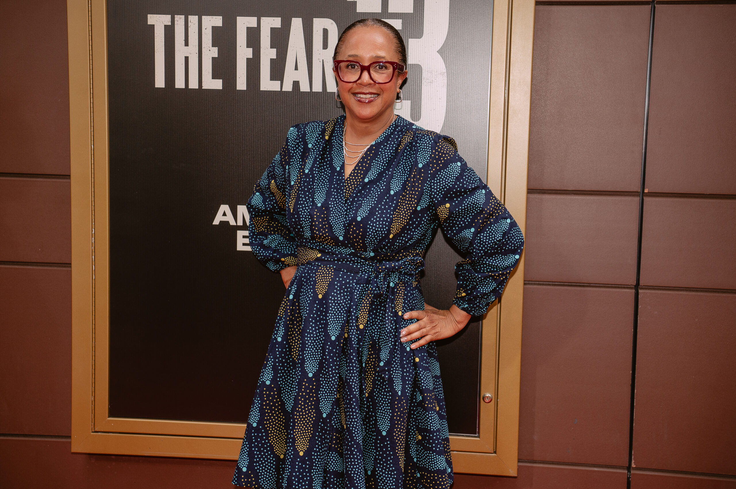 Christina Swarns on the opening night of 