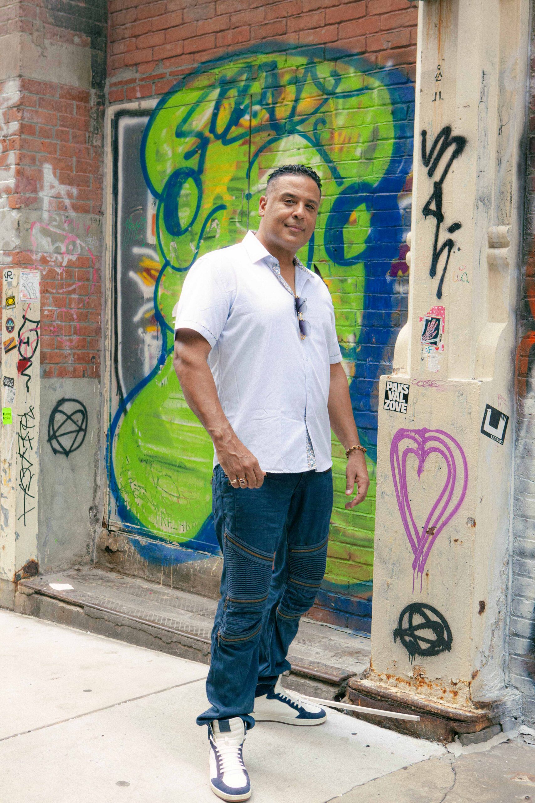 Fernando Bermudez in New York City, July 2026. (Image: Daniele Selby/Innocence Project)